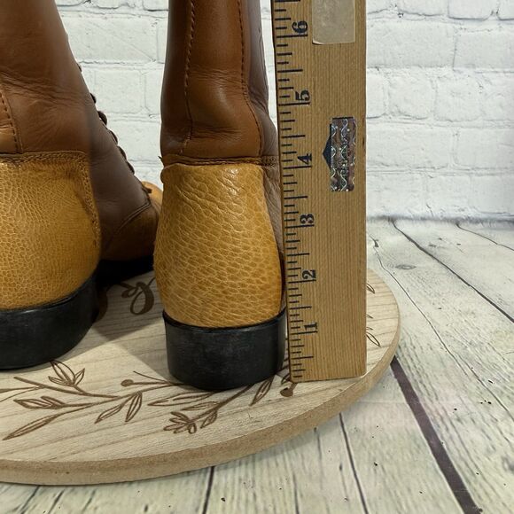 Ariat Advanced Torque Women's Boots Size 6.5 Brown Leather Cowboy Western Boots - Picture 11 of 16